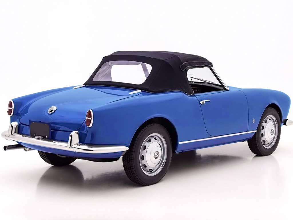 Top Complete Plastic Wndw Alfa Spider 20 - Replacement Convertible Tops & Pads